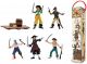 Tubo De Piratas - Surtido De 6 Figuras